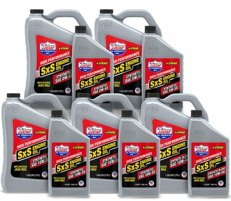 Lucas Oil Synthetic Four-Stroke SxS Engine Oil