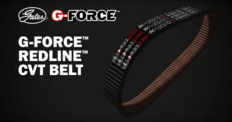 Gates G-Force RedLine CVT Belt Lineup