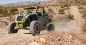 Poker Running in the Kawasaki KRX 1000 Trail Edition