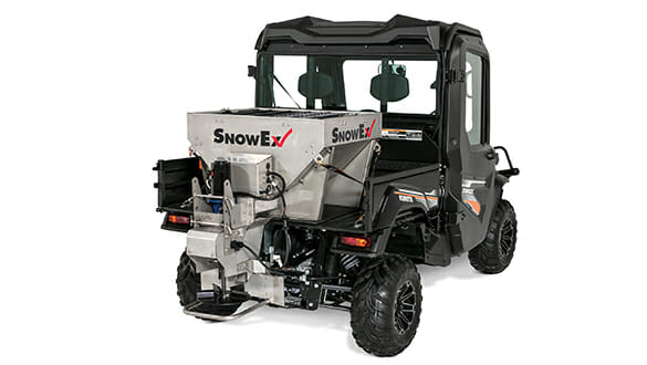 SnowEx Introduces Stainless-Steel Hopper for UTVs