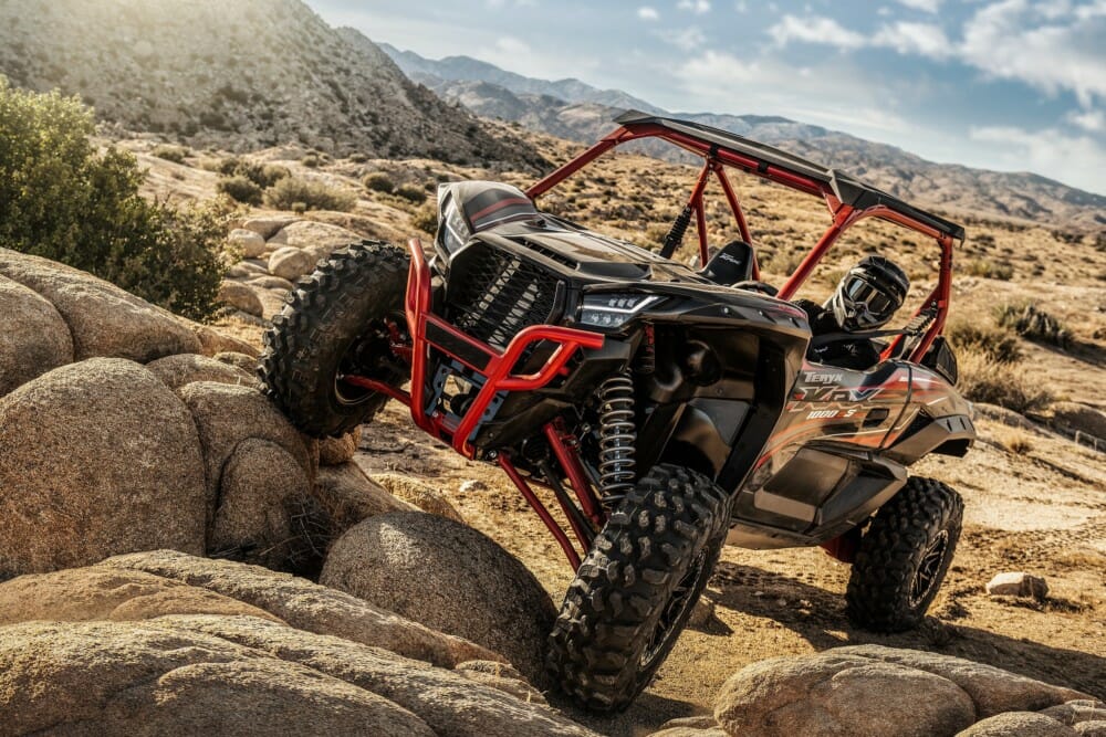 2021 Kawasaki Teryx KRX 1000 eS slow speed