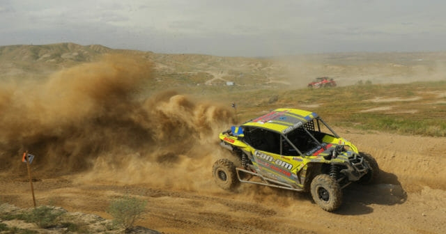 can-am at best in the desert race