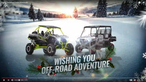 Happy Holidays from Kawasaki