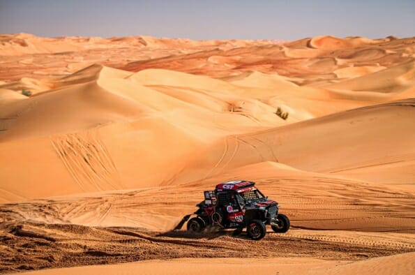 Polaris RZR Xtreme+ Team at 2021 Dakar Rally