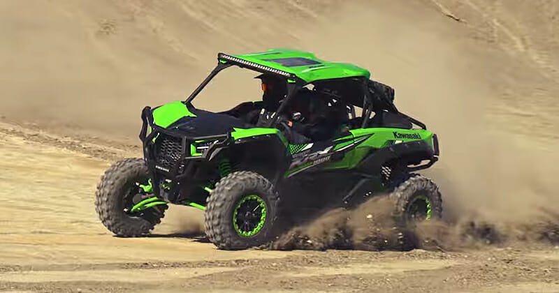 2021 Kawasaki Teryx KRX 1000 action