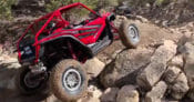 Honda Talon 1000R equipped with HCR's long-travel suspension kit