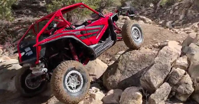 Honda Talon 1000R equipped with HCR's long-travel suspension kit